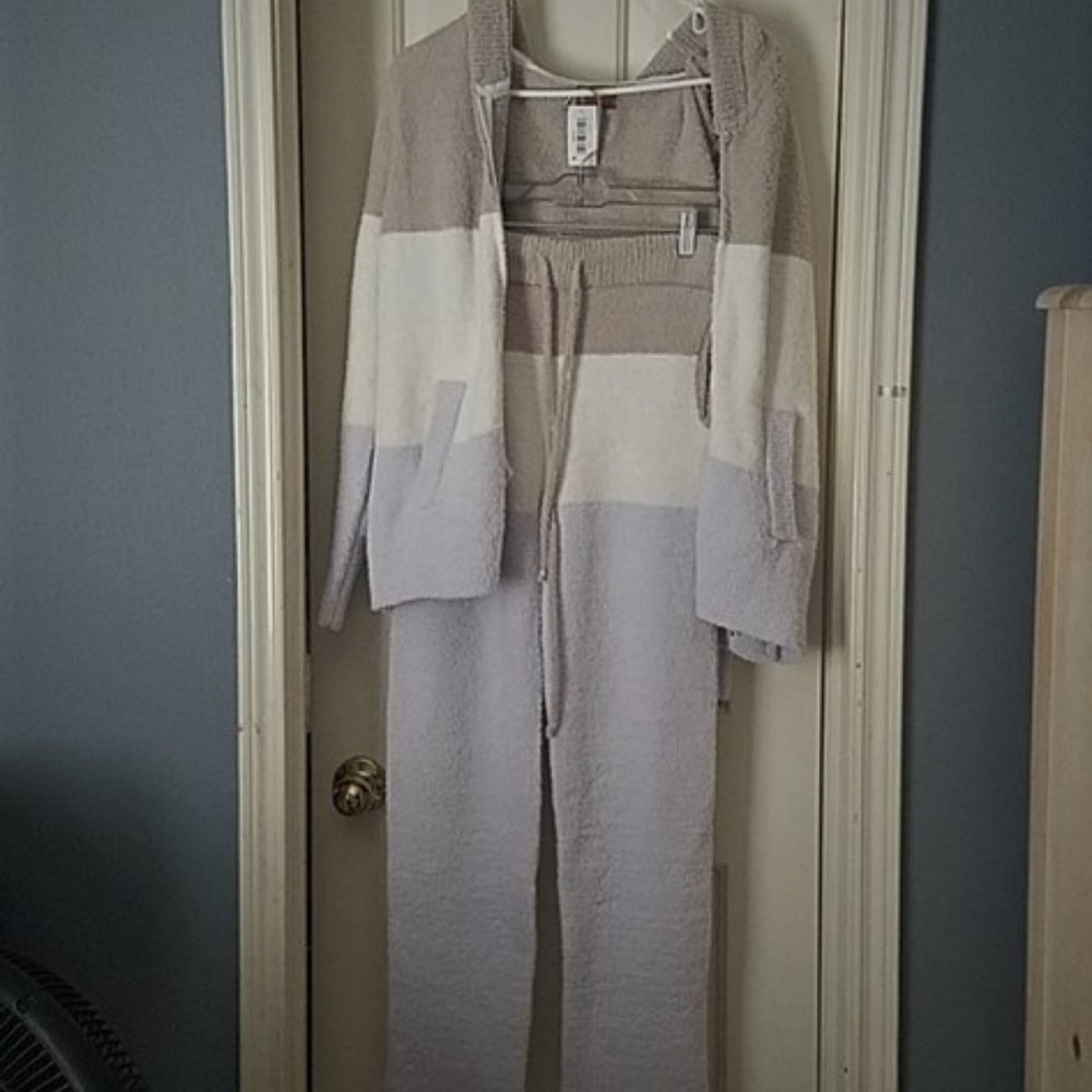 SET Berber Fleece Hoodie AND fleece pants